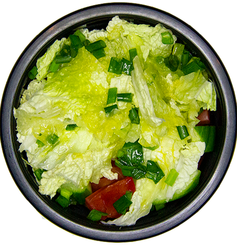 <span style="font-weight: 700;">Обед</span><br>Салат из свежих овощей с оливковым маслом