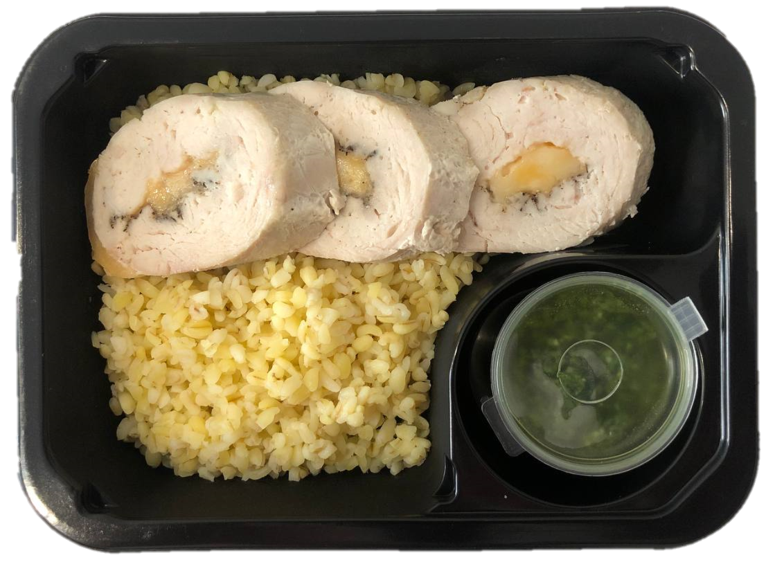 <span style="font-weight: 700;">Ужин<br></span>Мясной рулет с булгуром