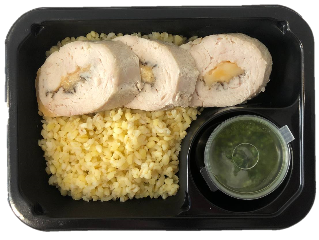 <span style="font-weight: 700;">Ужин<br></span>Мясной рулет с булгуром